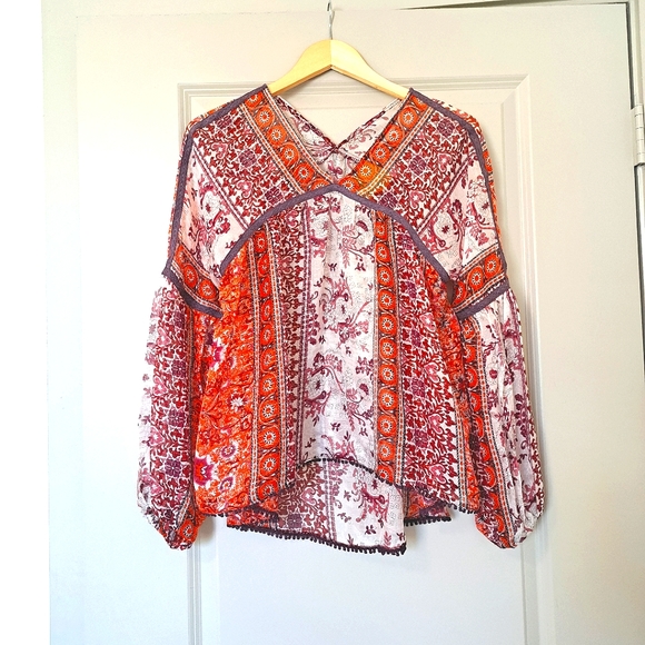 Anthropologie  Maeve Silk Top - Picture 3 of 9